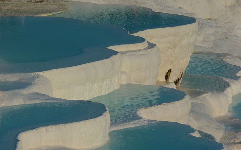 Pamukkale Sintered Lime Terraces