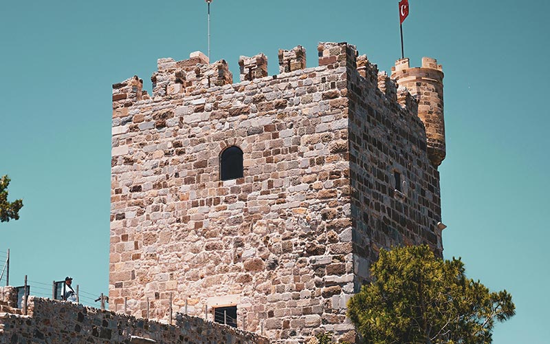  Bodrum Castle in Turkey