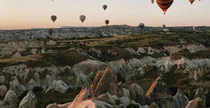 Hot Air Balloons in Cappadocia