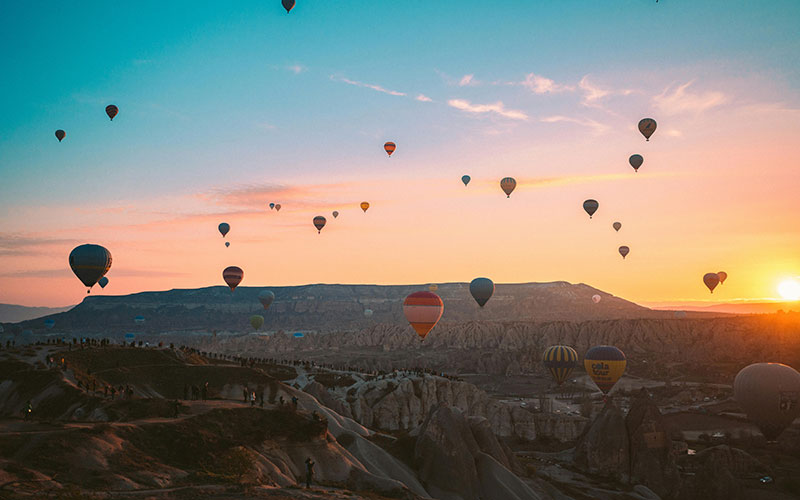 Hot Air Balloon at Fairy Chimneys