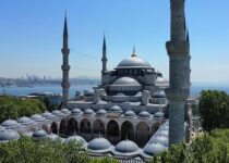 Blue Mosque under the Blue Sky