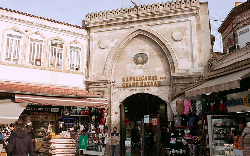 Grand Bazaar in Istanbul