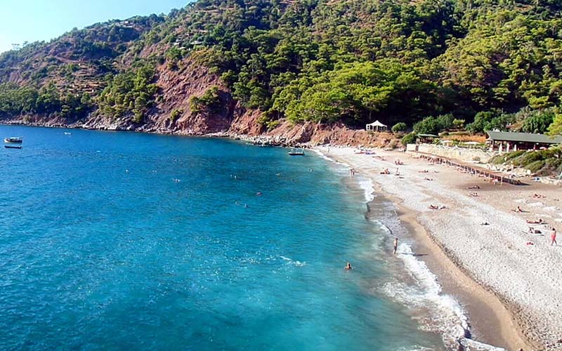 Kabak Beach in Turkey